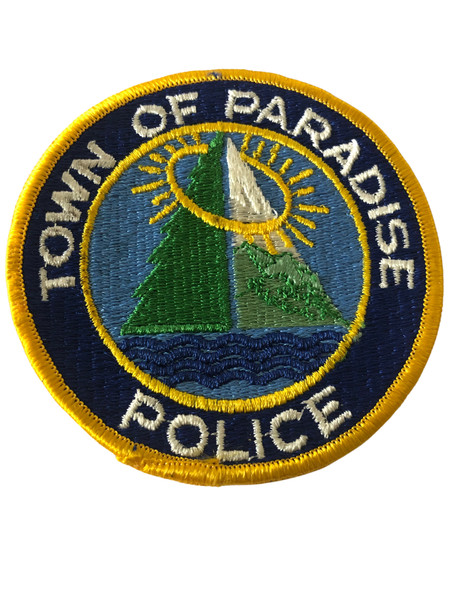 PARADISE   POLICE CA PATCH 