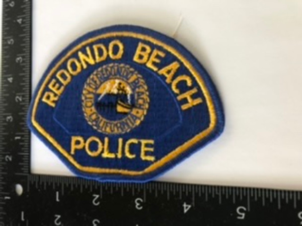 REDONDO BEACH  POLICE CA PATCH 