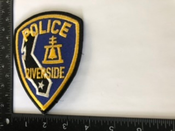 RIVERSIDE POLICE CA PATCH 