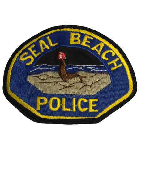 SEAL BEACH  POLICE CA PATCH 