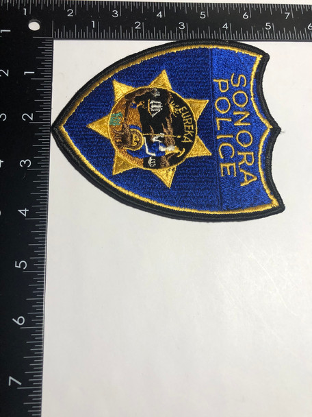 SONORA POLICE CA PATCH 