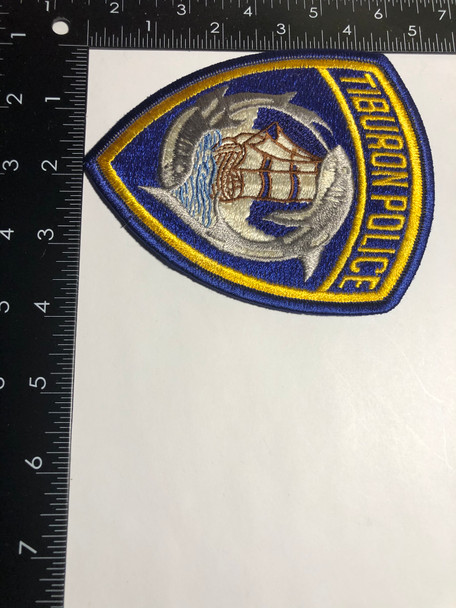 TIBURON POLICE CA PATCH 