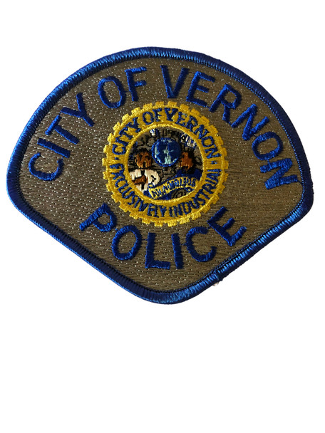 VERNON POLICE CA PATCH 