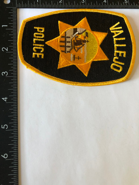 VALLEJO POLICE CA PATCH 