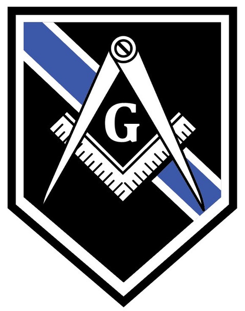 MASONIC BLUELINE PLAQUE