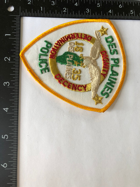 DES PLAINES  POLICE IL PATCH 