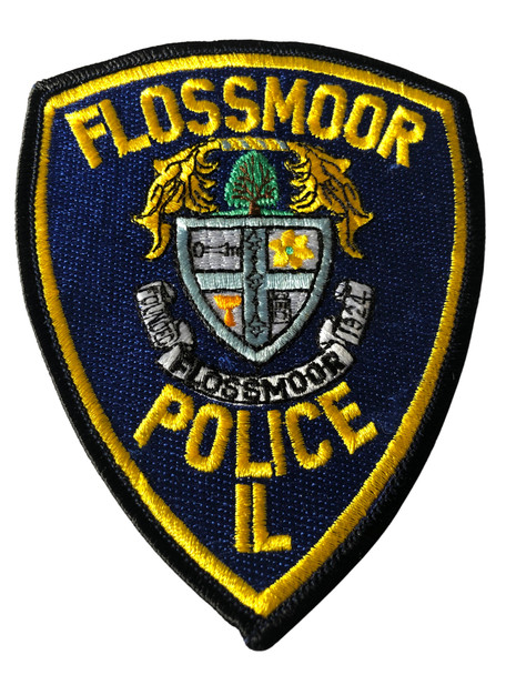 FLOSSMOOR  POLICE IL PATCH 