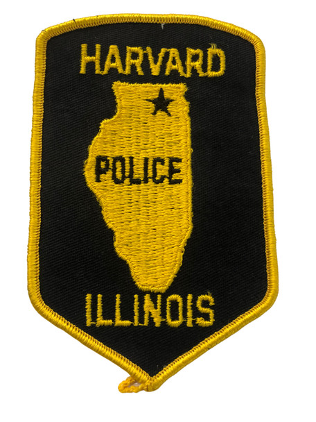 HARVARD POLICE  IL PATCH FREE SHIPPING