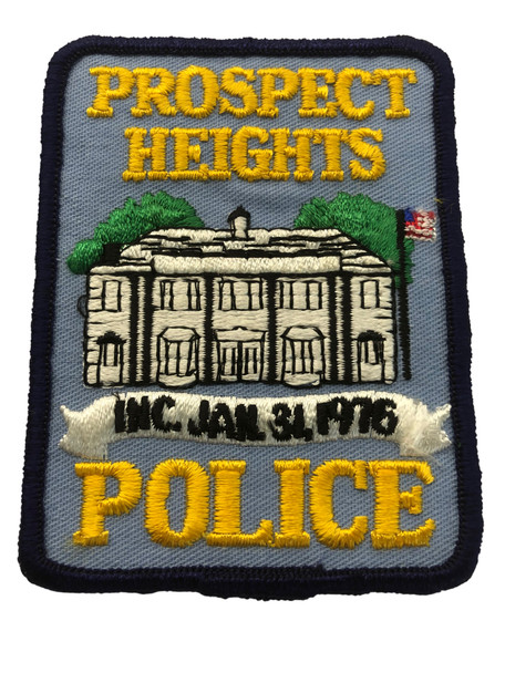 PROSPECT HEIGHTS  IL POLICE PATCH FREE SHIPPING