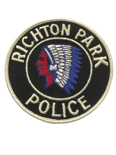 RICHTON PARK  IL POLICE PATCH FREE SHIPPING