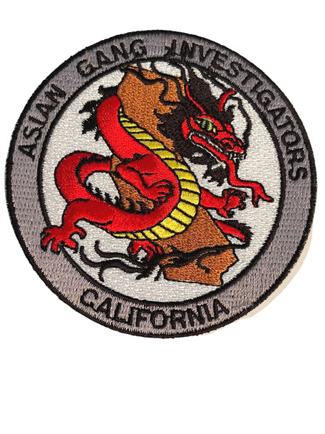 ASIAN GANG  CA PATCH #3 FREE SHIPPING! 