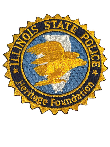 ILLINOIS STATE POLICE HERITAGE FOUNDATION IL PATCH FREE SHIP