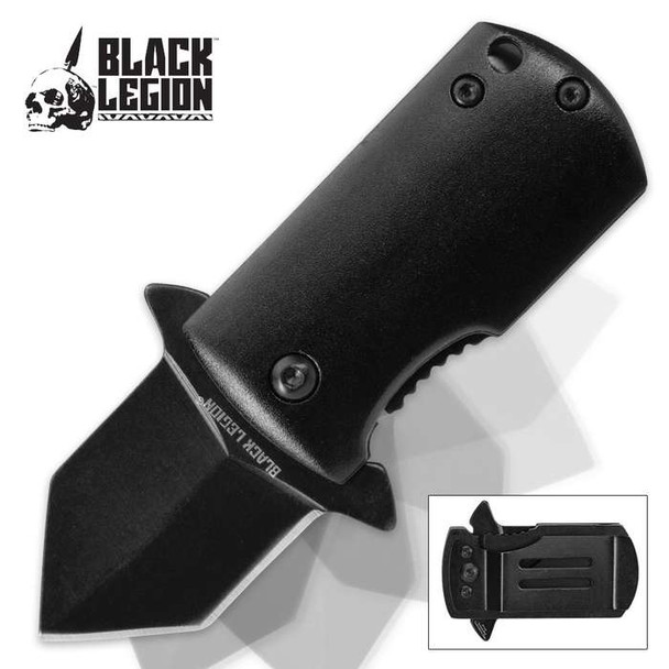 BLACK LEGION COVERT ASSISTED OPENING POCKET KNIFE