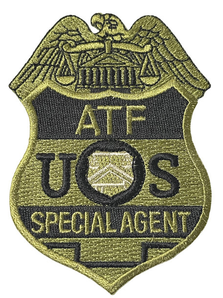 ATF SPECIAL AGENT SUBDUED PATCH FREE SHIPPING! 