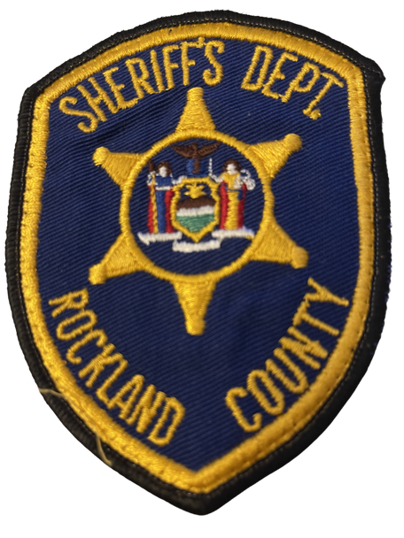 ROCKLAND COUNTY SHERIFF NY PATCH BLUE