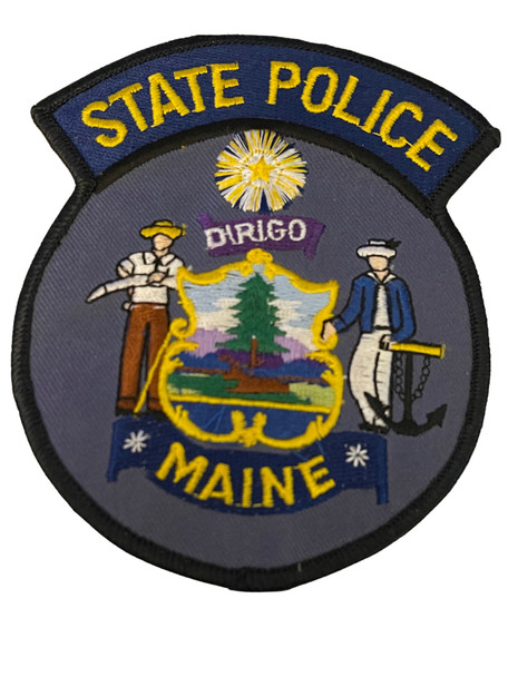 MAINE STATE POLICE PATCH