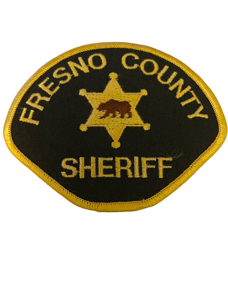 FRESNO  COUNTY SHERIFF CA PATCH 2