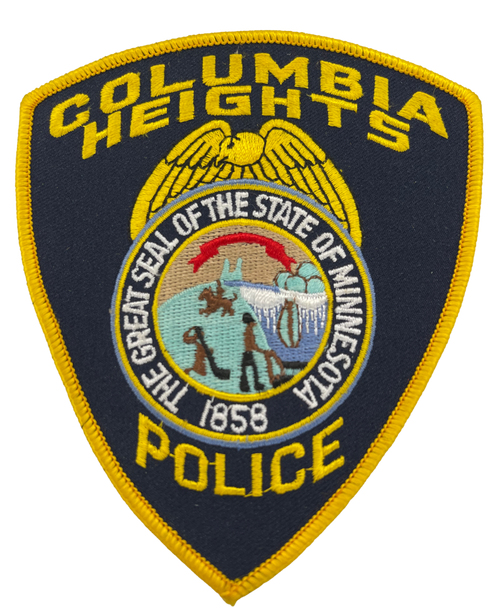COLUMBIA HEIGHTS MN POLICE PATCH