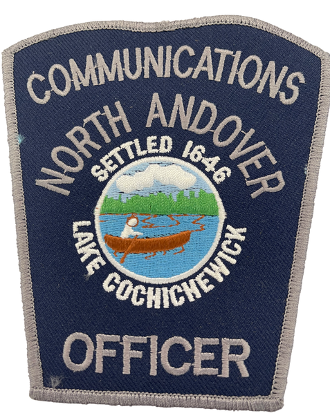 NORTH ANDOVER MA POLICE COMMUNICATIONS PATCH