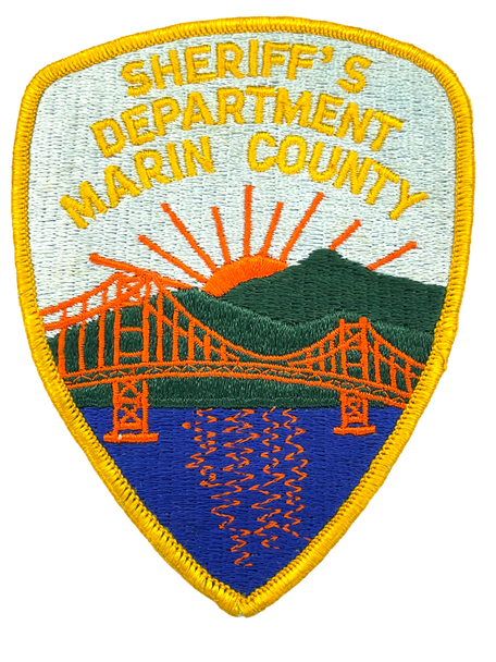 MARIN COUNTY SHERIFF CA PATCH