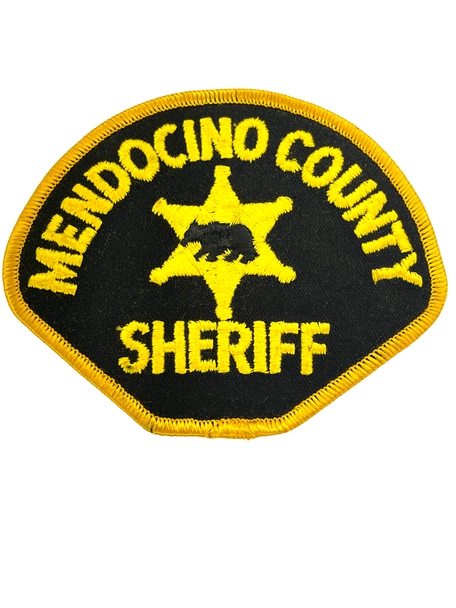 MENDOCINO COUNTY SHERIFF CA PATCH