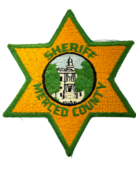 MERCED COUNTY SHERIFF CA PATCH