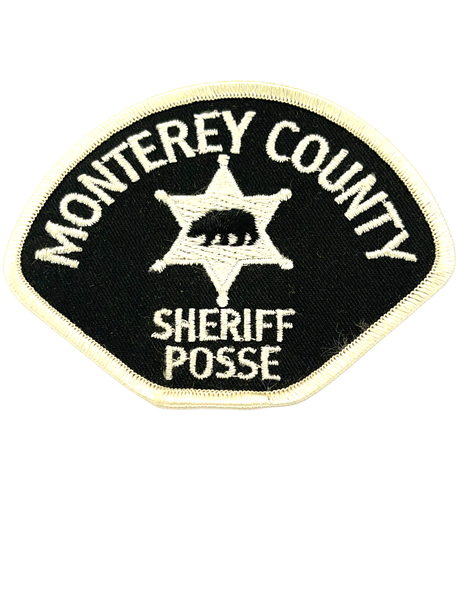 MONTEREY COUNTY SHERIFF POSSE CA PATCH