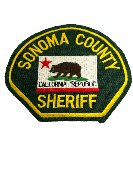 SONOMA COUNTY SHERIFF CA PATCH