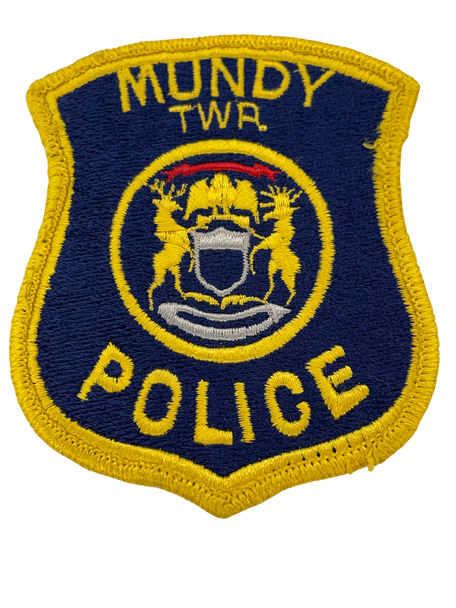 MUNDY POLICE MI PATCH