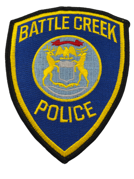 BATTLE CREEK POLICE MI PATCH