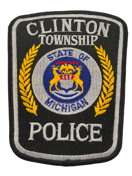 CLINTON TWP POLICE MI PATCH