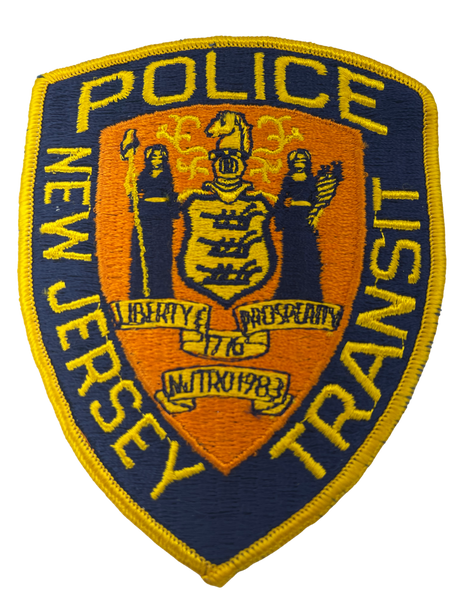 NEW JERSEY TRANSIT POLICE PATCH