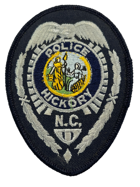 HICKORY POLICE NC BADGE PATCH 