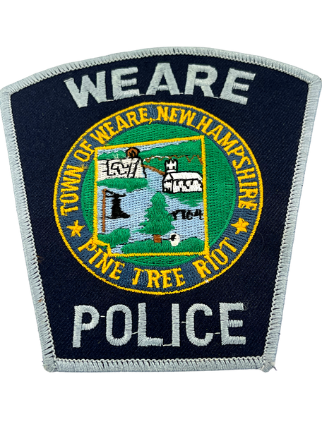 WEARE POLICE NH PATCH