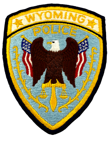 WYOMING POLICE WY PATCH