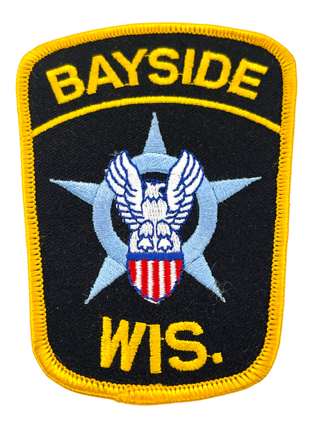 BAYSIDE POLICE WI PATCH