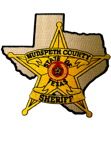 HUDSPETH COUNTY SHERIFF TX PATCH