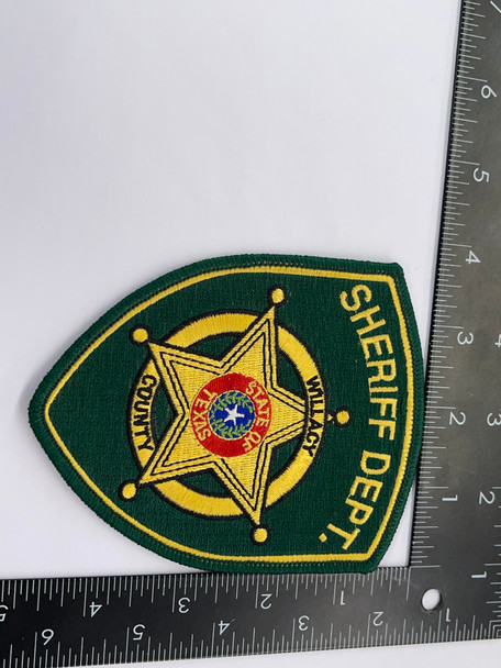  WILLACY  COUNTY SHERIFF TX GREEN PATCH 