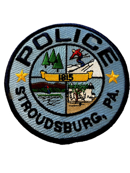 STROUDSBURG POLICE PA  PATCH 