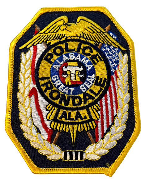 IRONDALE POLICE AL PATCH