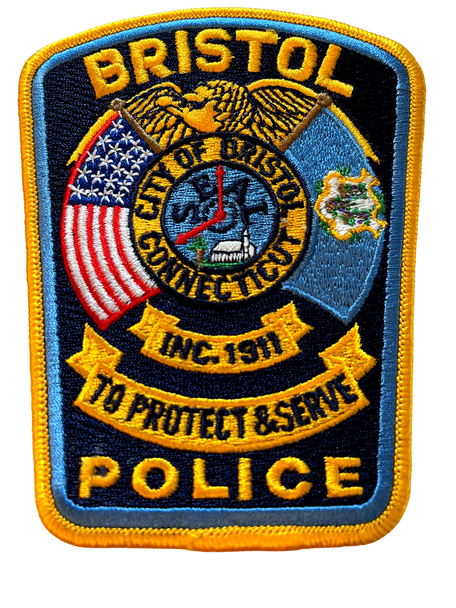 BRISTOL POLICE CT PATCH