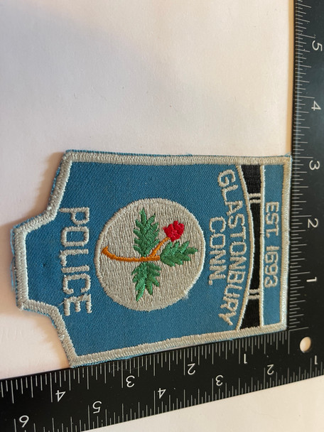 GLASTONBURY POLICE CT PATCH 1