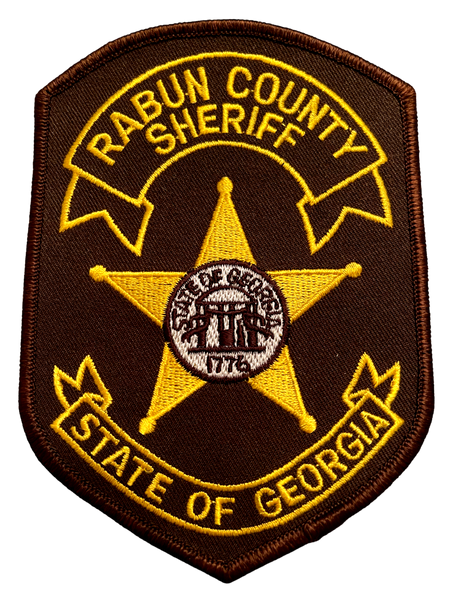 RABUN COUNTY SHERIFF GA PATCH