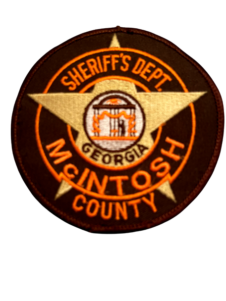 McINTOSH COUNTY SHERIFF GA PATCH