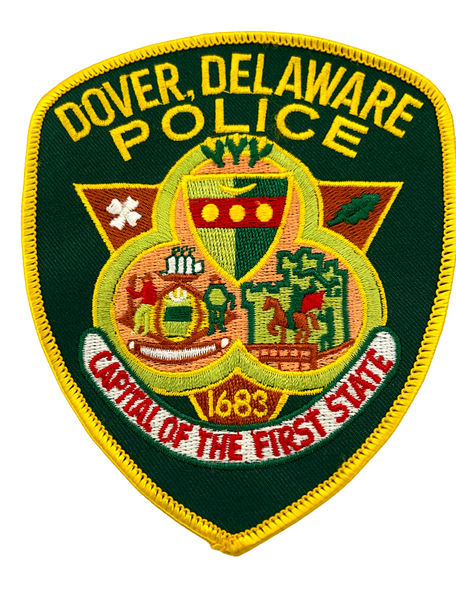 DOVER DE POLICE PATCH
