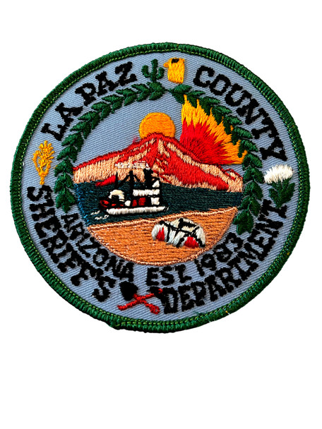 LA PAZ COUNTY SHERIFF AZ PATCH 