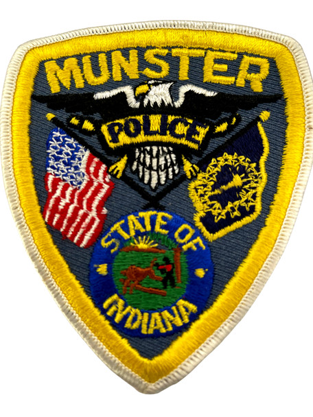 MUNSTER  POLICE  IN PATCH 