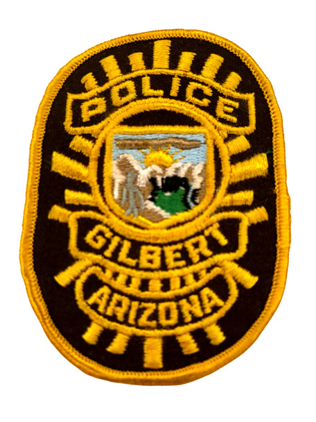 GILBERT  POLICE AZ PATCH