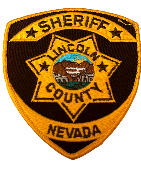 LINCOLN COUNTY SHERIFF NV PATCH