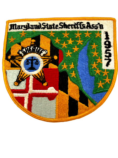 MARYLAND SHERIFFS ASSOC. MD PATCH
